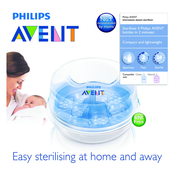 Philips avent best sale natural microwave steriliser