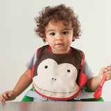 Skip Hop Monkey Zoo Bib