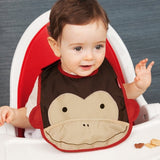 Skip Hop Monkey Zoo Bib